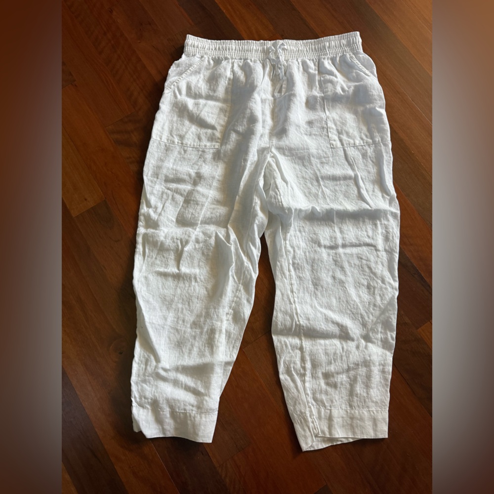 Sigrid Olsen Light Linen Trousers